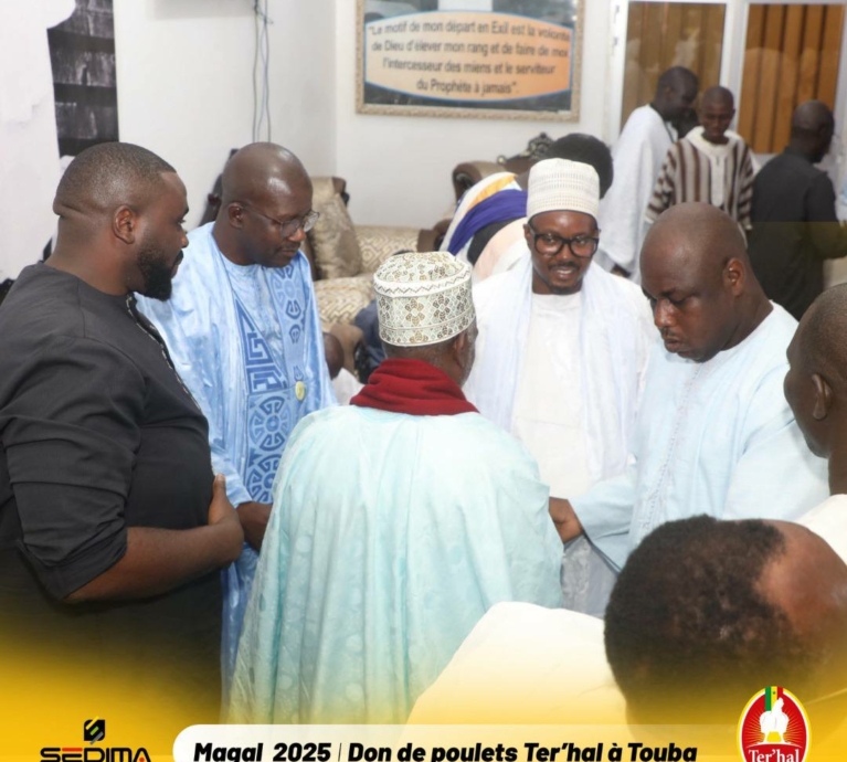Don de poulet Ter'Hal à Touba